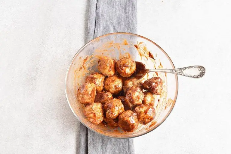 Step 5 - Buffalo Chicken Meatballs Bento Box