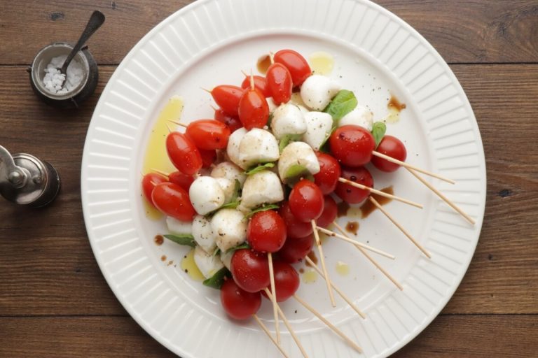 Step 2 - Caprese Skewers