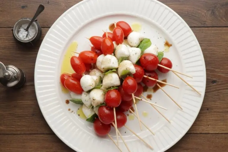 Step 2 - Caprese Skewers