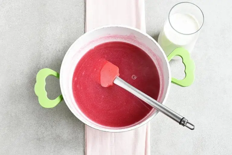 Step 1 - Cheat’s Raspberry Panna Cotta