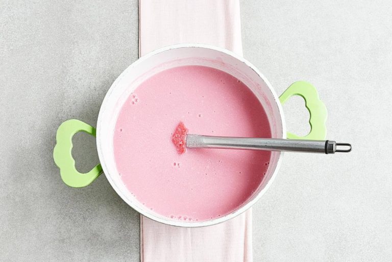 Step 2 - Cheat’s Raspberry Panna Cotta