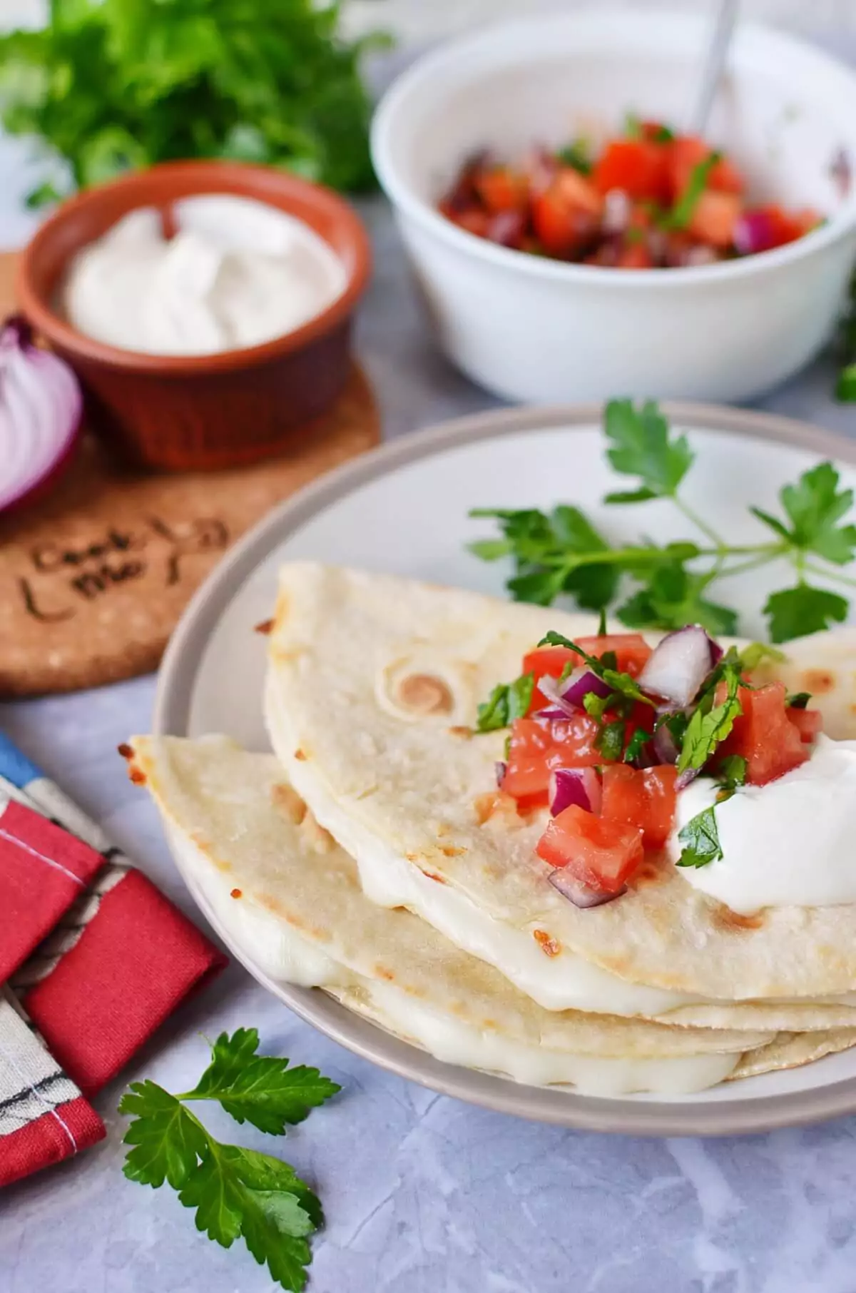 Cheese Quesadillas