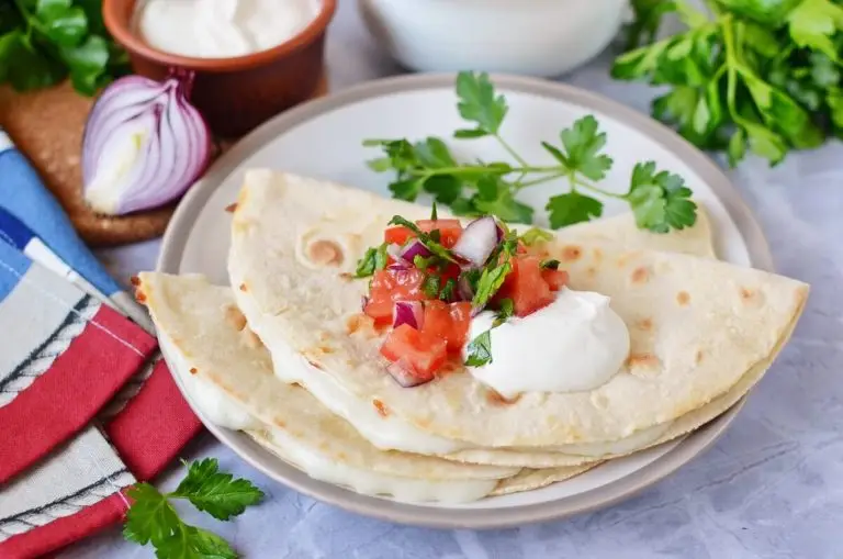Step 5 - Cheese Quesadillas