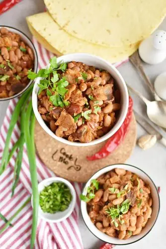 Creamy Borracho Beans