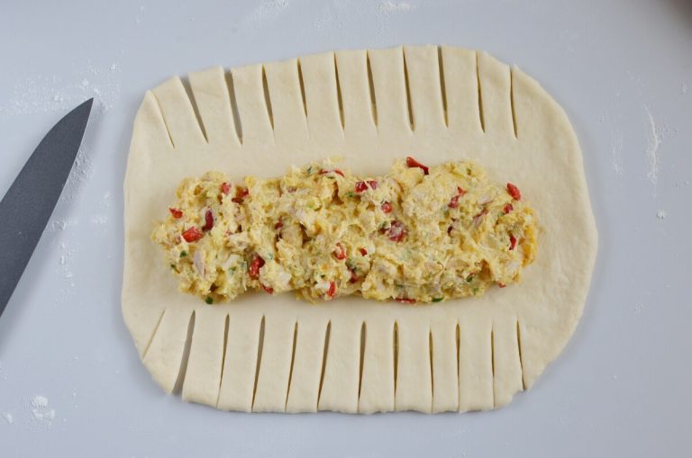 Step 7 - Easy Braided Chicken Bread
