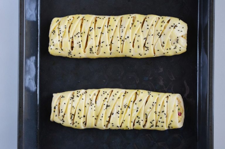 Step 8 - Easy Braided Chicken Bread