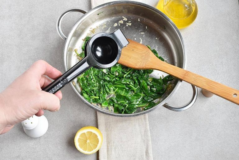 Step 4 - Easy Lemon-Ginger Spinach