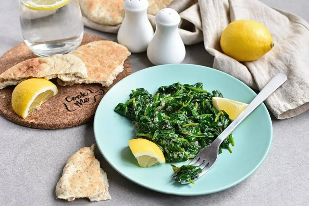 Easy Lemon-Ginger Spinach
