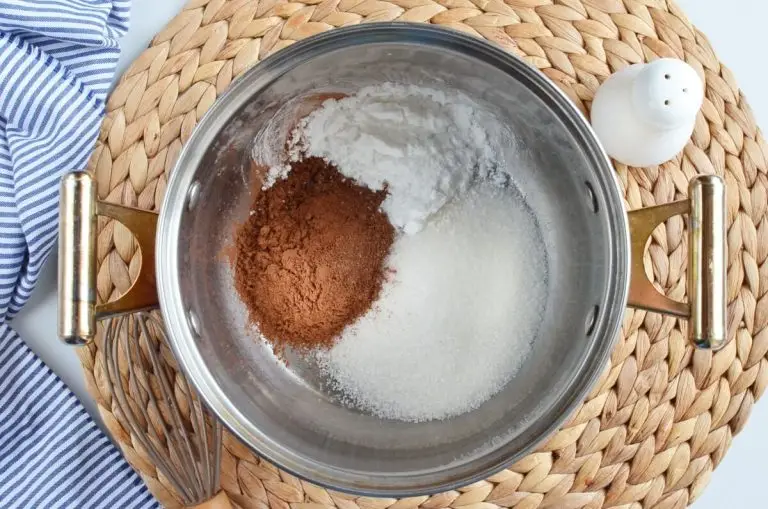 Step 1 - Eggless Chocolate Cornstarch Pudding