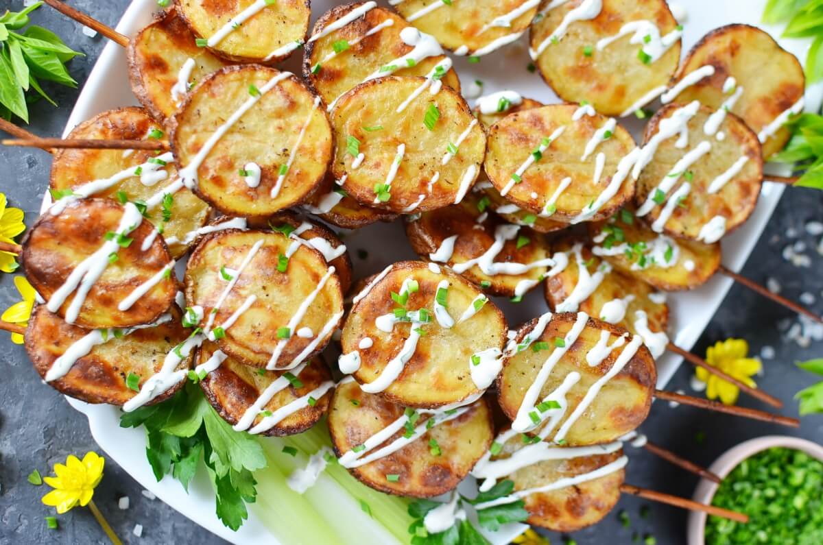 Grilled Ranch Potatoes Recipe-How To Make Grilled Ranch Potatoes-Delicious Grilled Ranch Potatoes