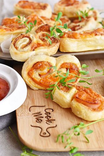 Ham & Cheese Savory Palmiers