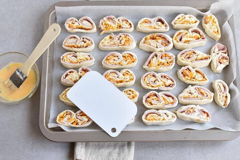 Step 8 - Ham & Cheese Savory Palmiers