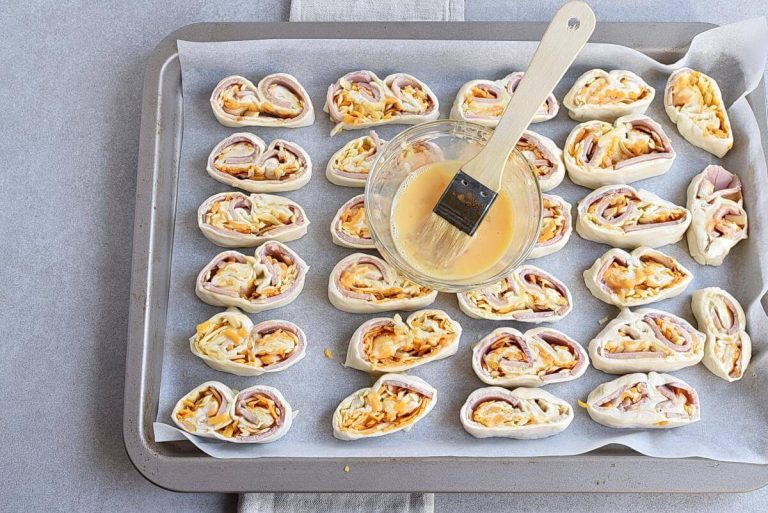 Step 8 - Ham & Cheese Savory Palmiers