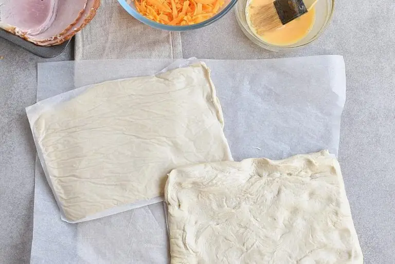 Step 1 - Ham & Cheese Savory Palmiers