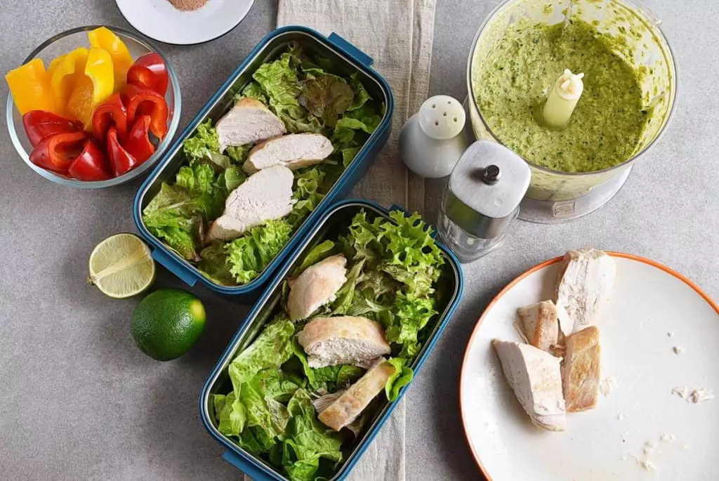 Healthy Mexican Chicken Meal Prep recipe - step 6
