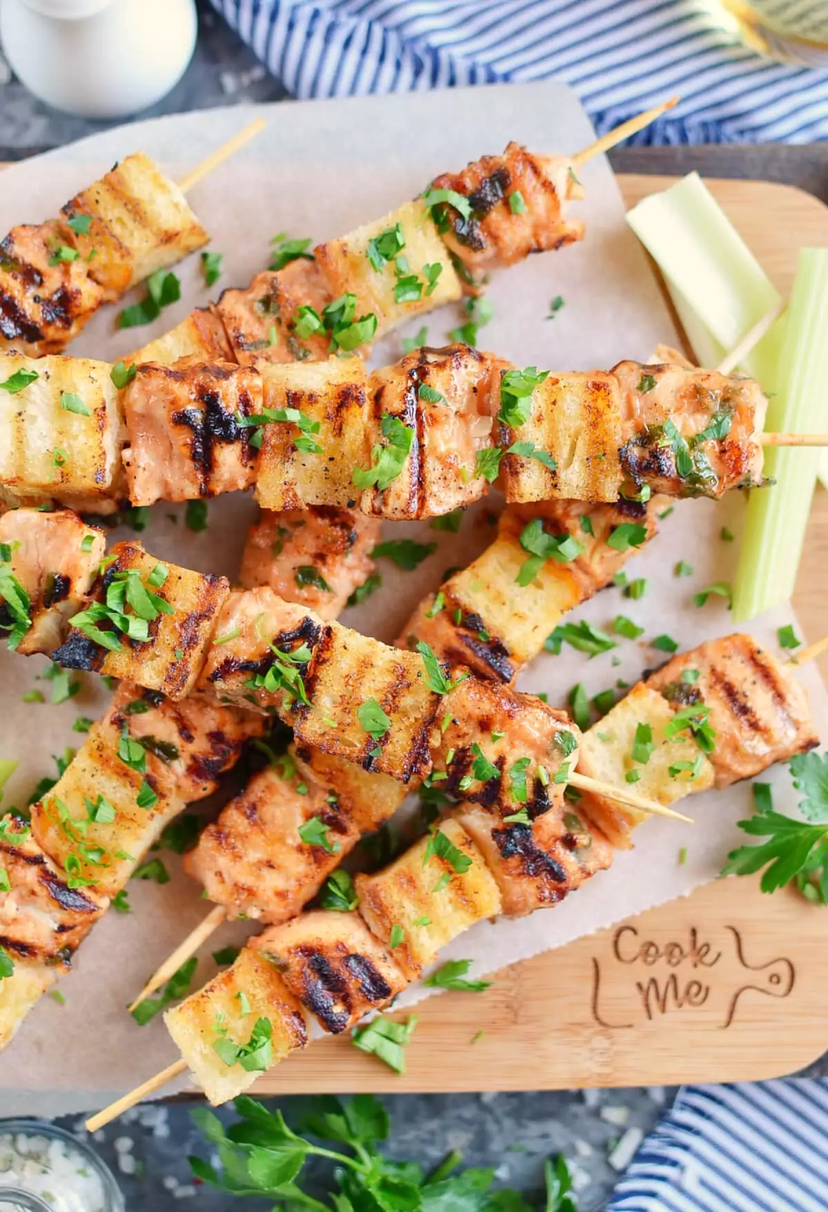 Italian Chicken Skewers