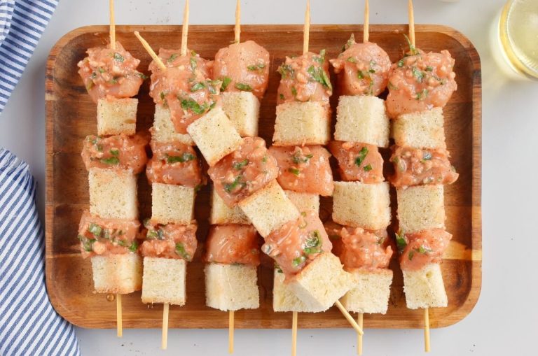 Step 6 - Italian Chicken Skewers
