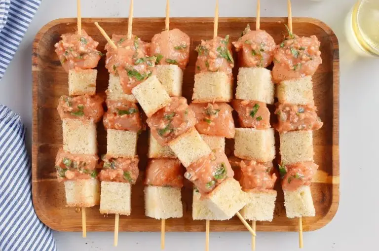 Step 6 - Italian Chicken Skewers