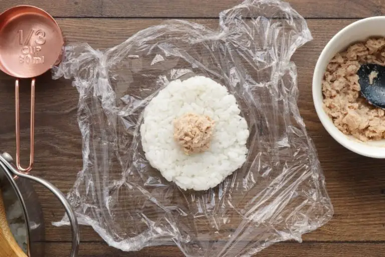 Step 5 - Korean Tuna Mayo Rice Balls