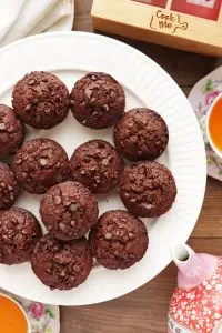 Low-Carb Chocolate Zucchini Muffins
