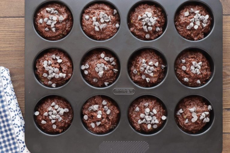 Step 7 - Low-Carb Chocolate Zucchini Muffins