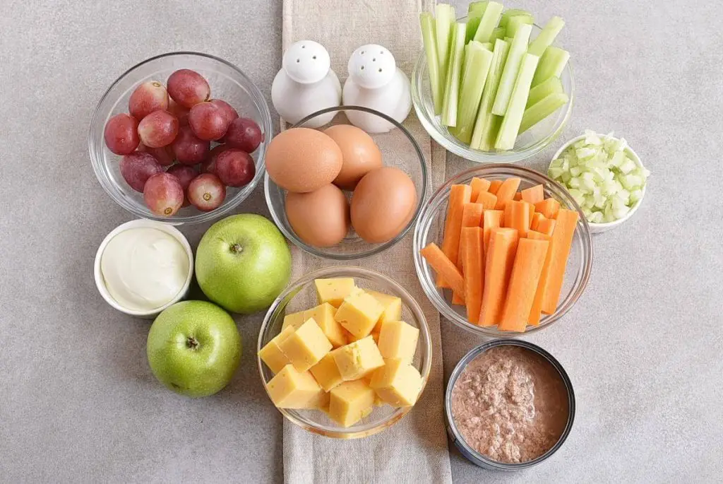 Ingredients for Tuna Protein Box