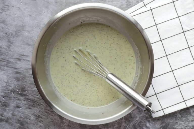 Step 2 - Matcha Latte Chia Pudding