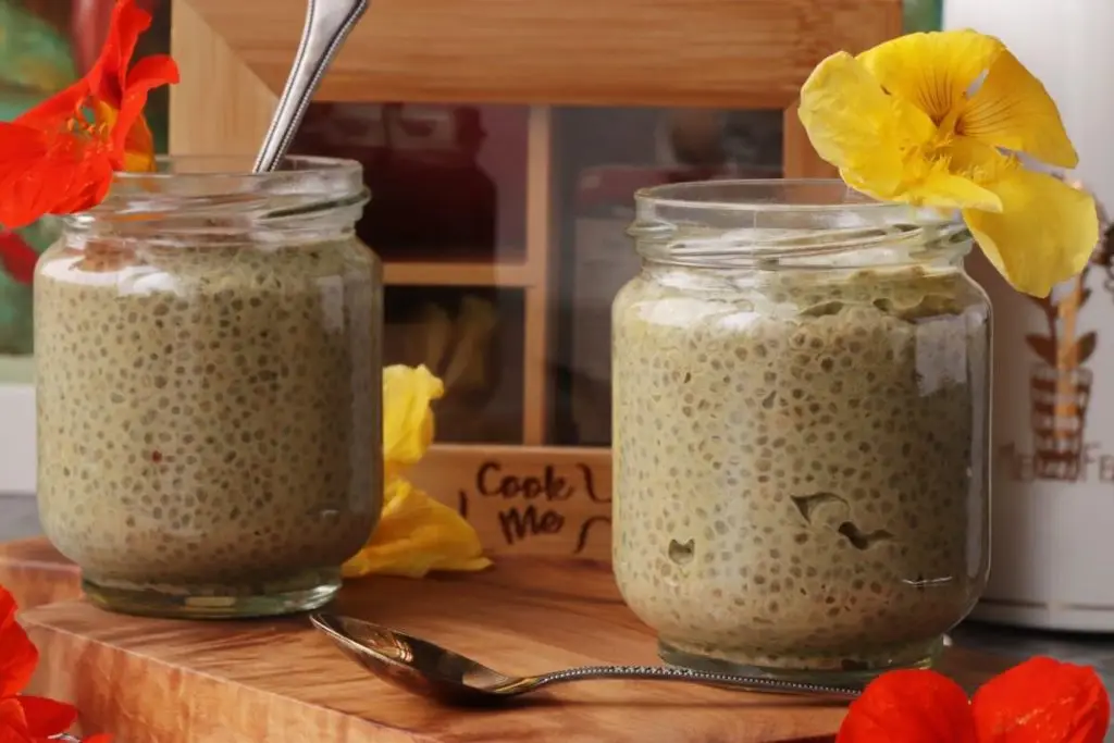 Matcha Latte Chia Pudding