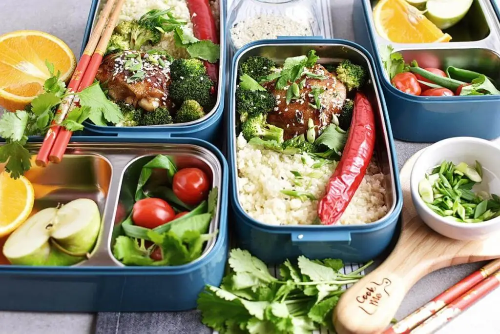 Meal-Prep Honey Sesame Chicken with Broccoli