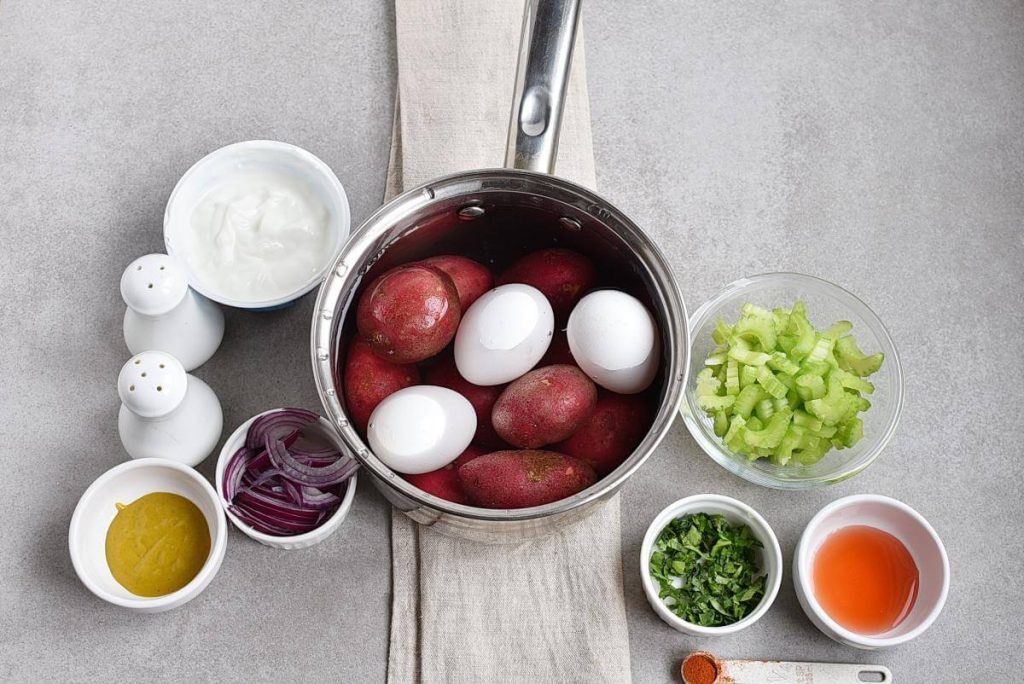 Meal-Prep Mayo-Less Potato Salad recipe - step 1