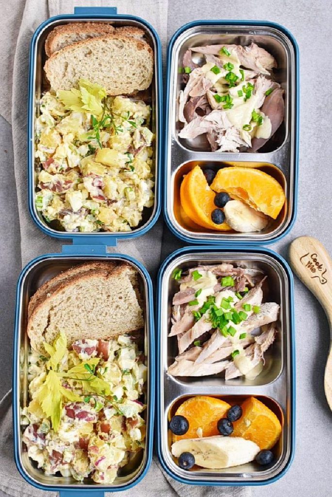 Meal-Prep Mayo-Less Potato Salad