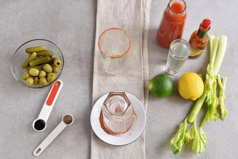 Step 1 - Mexican Bloody Maria Cocktail