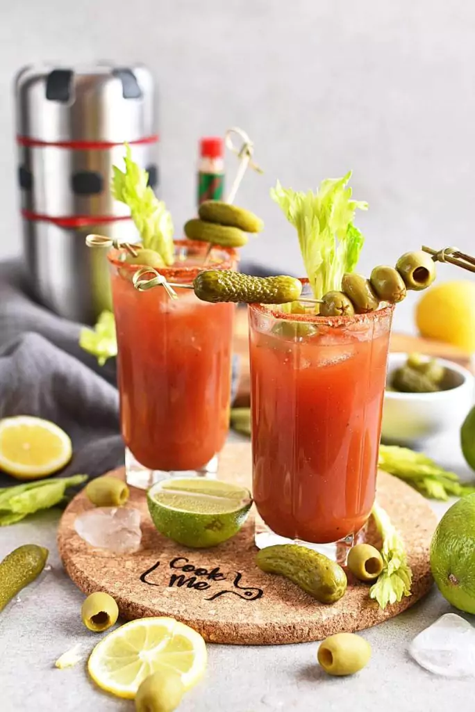 Mexican Bloody Maria Cocktail