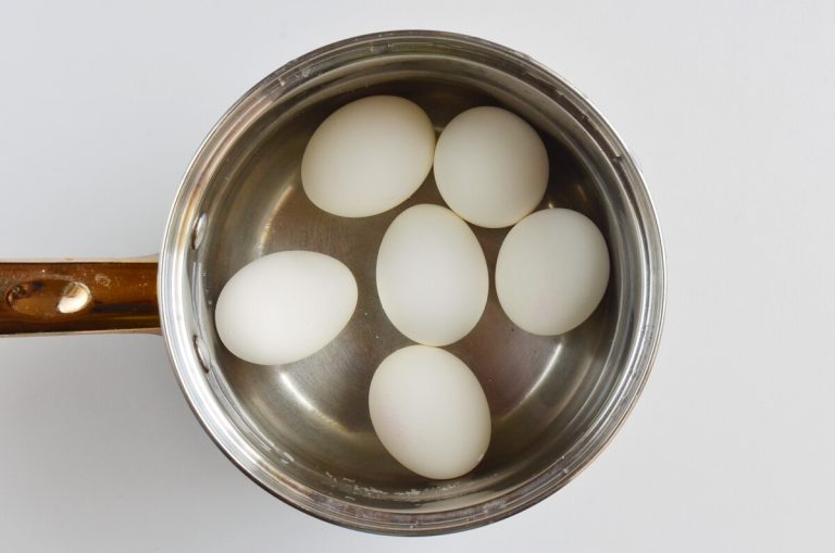 Step 1 - Mexican Street Corn Deviled Eggs
