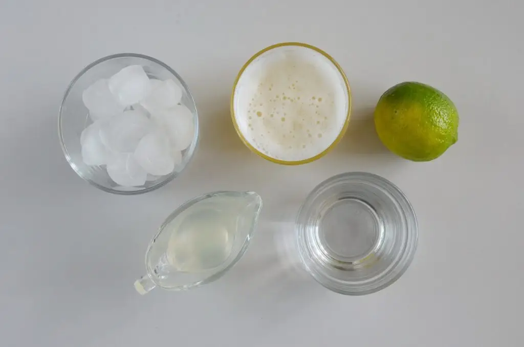 Ingredients for Moscow Mule Cocktail