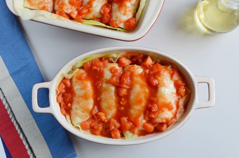 Step 12 - Mushroom Stuffed Vegan Cabbage Rolls
