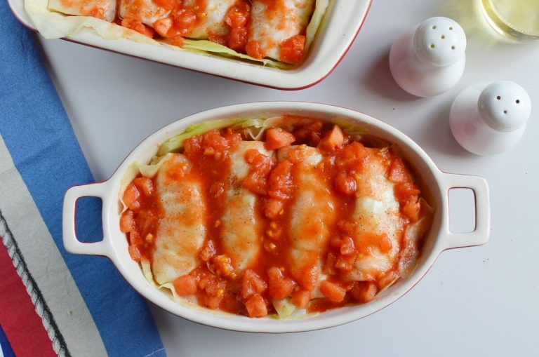 Step 13 - Mushroom Stuffed Vegan Cabbage Rolls