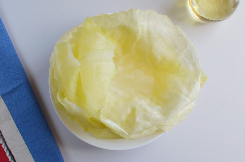 Mushroom Stuffed Vegan Cabbage Rolls recipe - step 2
