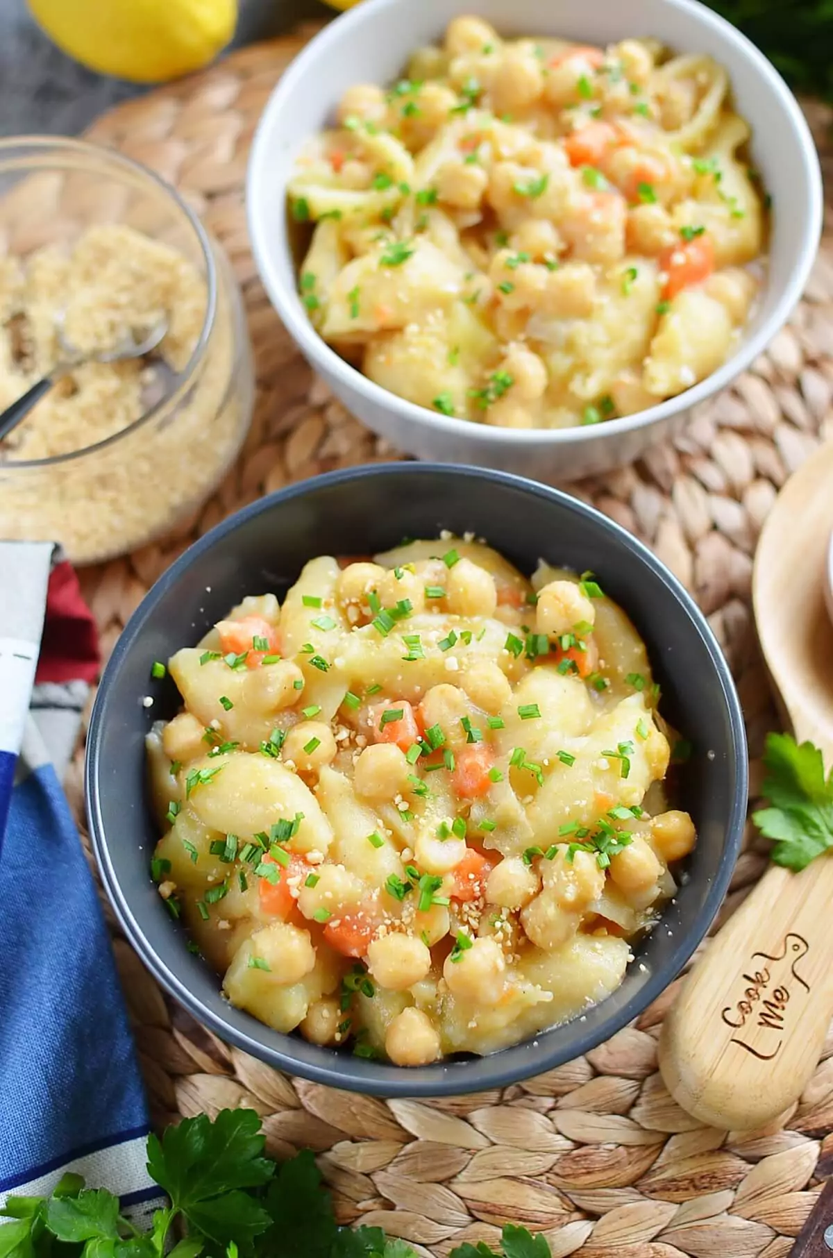 One-Pot Pasta with Chickpeas