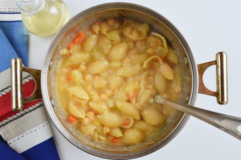 Step 7 - One-Pot Pasta with Chickpeas