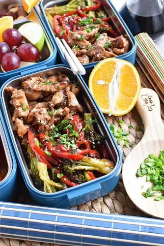 Sheet Pan Garlic Ginger Chicken & Broccoli