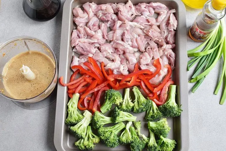 Step 3 - Sheet Pan Garlic Ginger Chicken & Broccoli