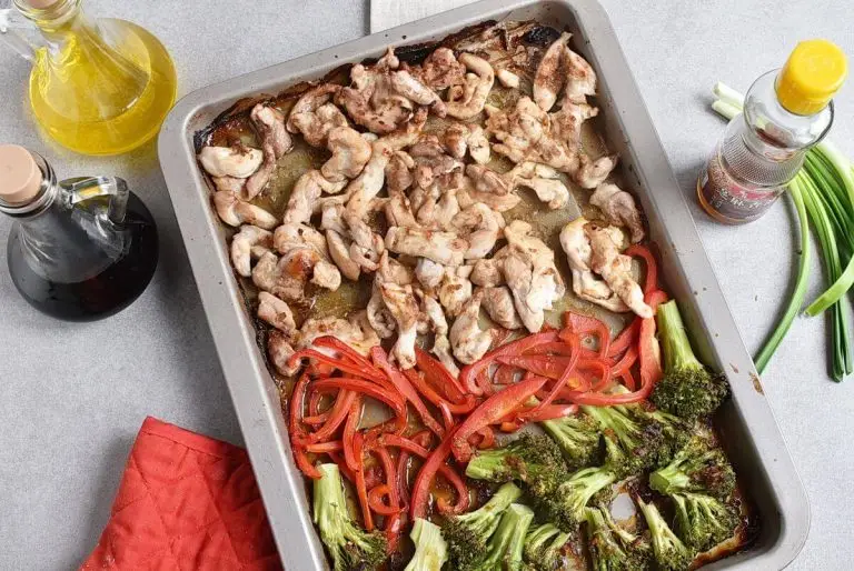 Step 5 - Sheet Pan Garlic Ginger Chicken & Broccoli