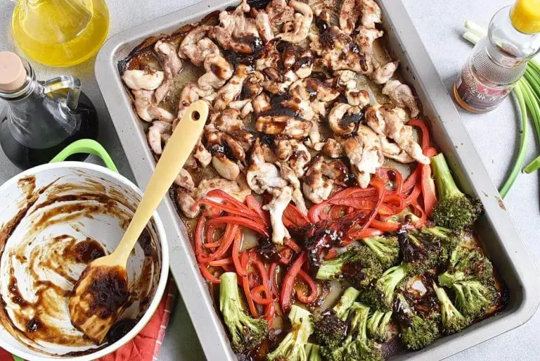 Step 7 - Sheet Pan Garlic Ginger Chicken & Broccoli