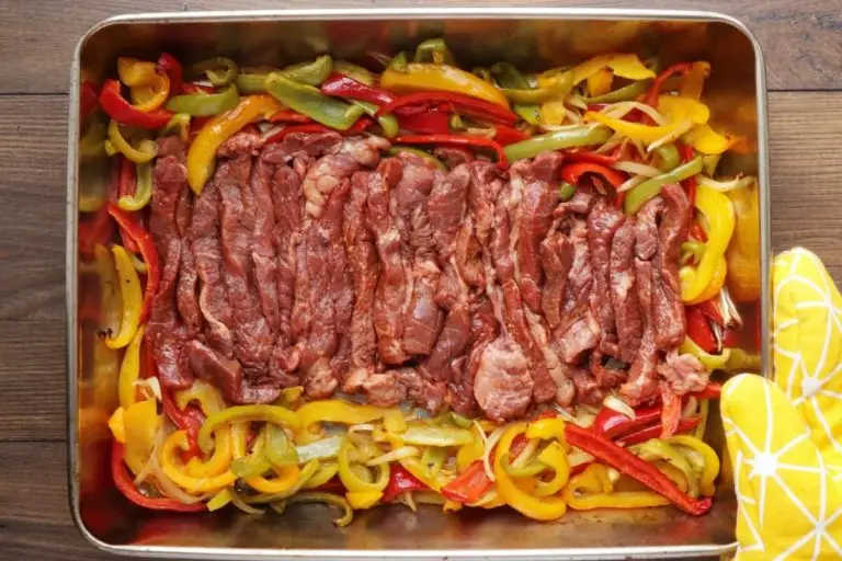 Step 6 - Sheet Pan Steak Fajitas