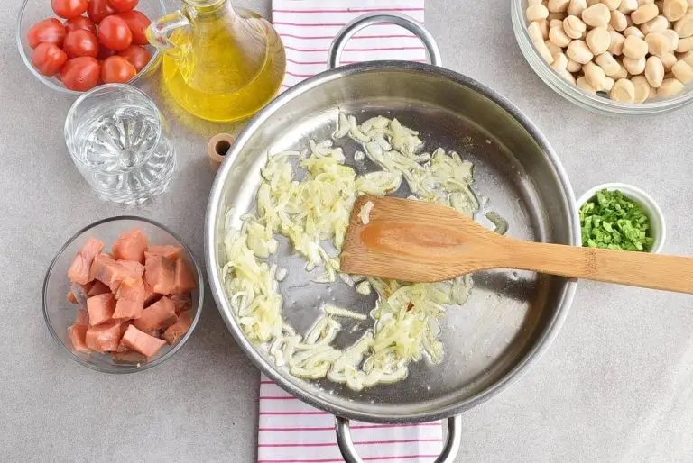 Step 1 - Smoked Salmon and Vodka Gnocchi
