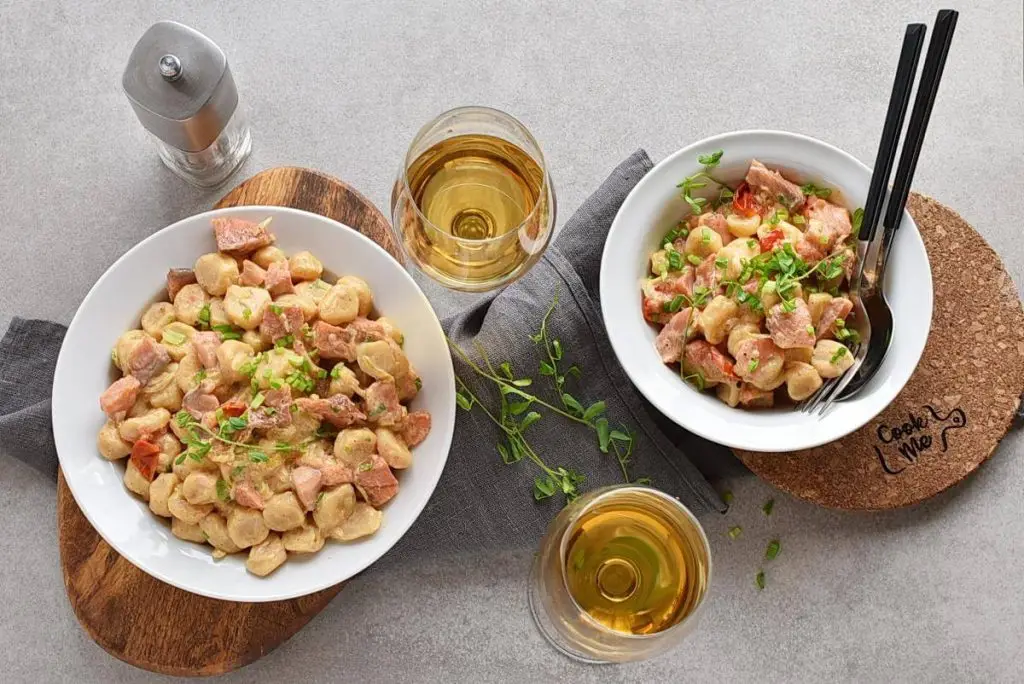Smoked Salmon and Vodka Gnocchi