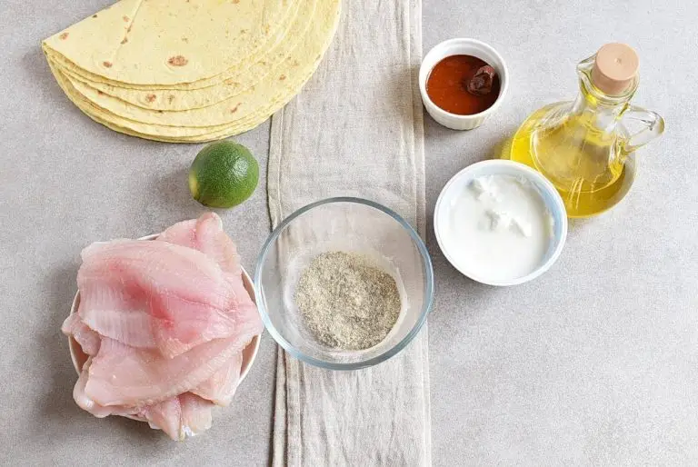 Step 1 - Tilapia Fish Tacos