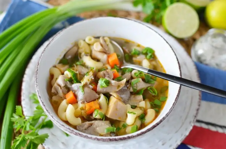 Step 6 - Vegan Oyster Mushroom Soup