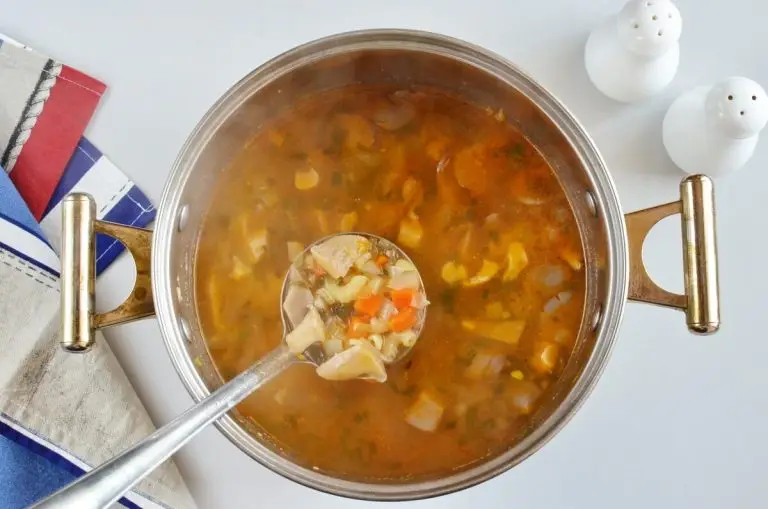 Step 5 - Vegan Oyster Mushroom Soup